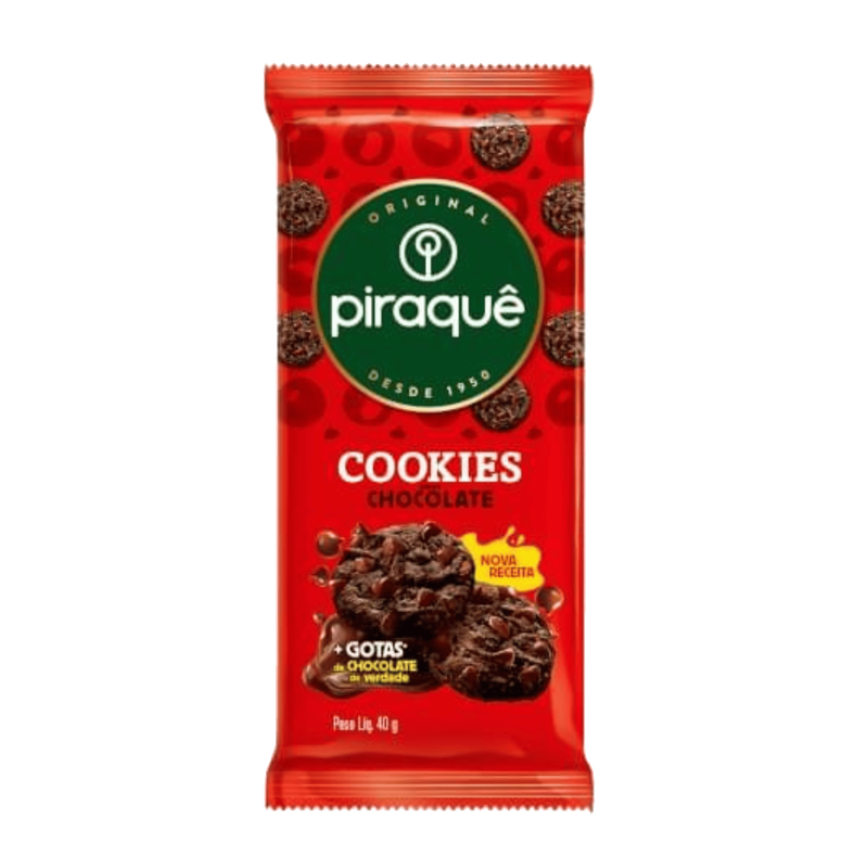 PIRAQUE COOKIE CHOCOLATE 12X40G