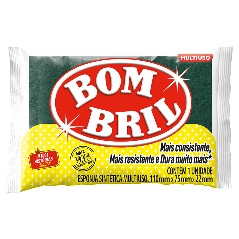 ESPONJA BOMBRIL MULTIUSO 10X1X60