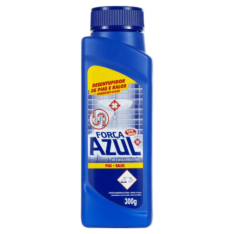 DESENTUPIDOR PO FORCA AZUL 12X300GR