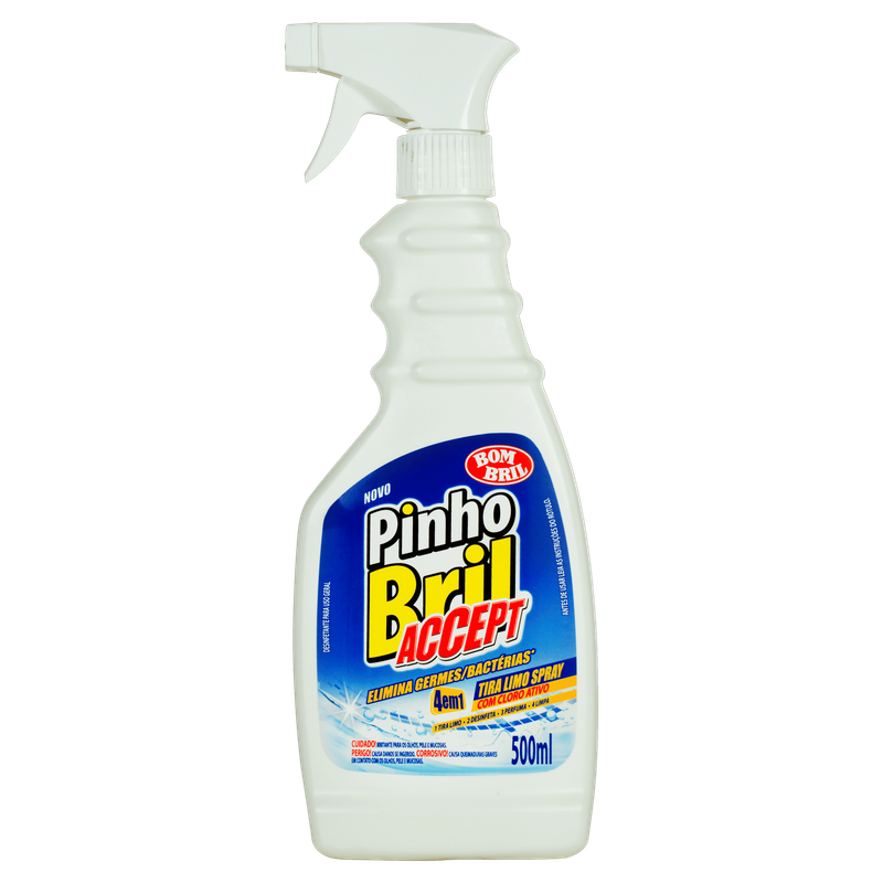 PINHOBRILACCEPT TIRA LIMO GATILH12X500ML
