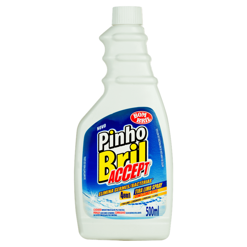 PINHOBRILACCEPT TIRA LIMO REFIL 12X500ML