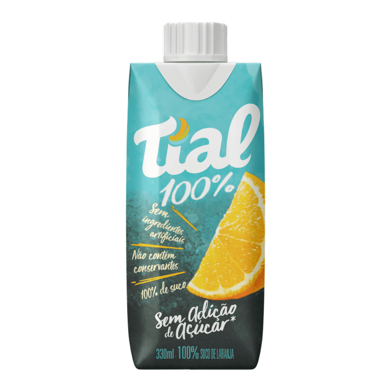 SUCO LARANJA 100% TIAL 12X330ML