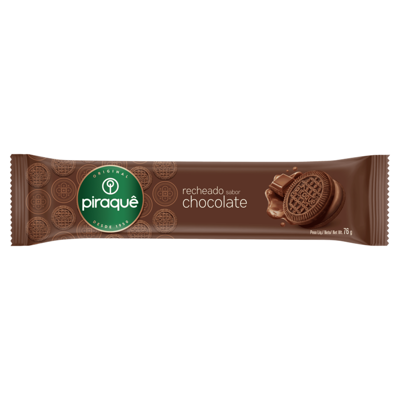 PIRAQUÊ RECHEADO CHOCOLATE 40X76G