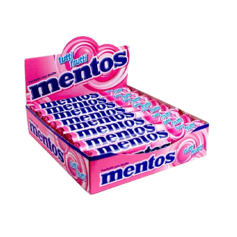 MENTOS TUTTI FRUTTI 14P 16X37.5G