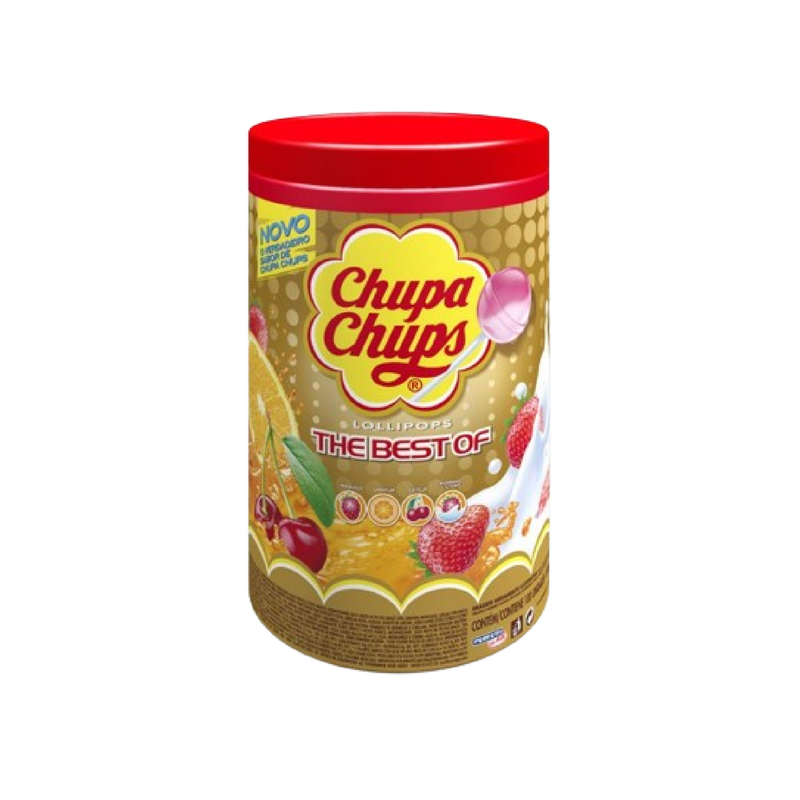 CHUPA-CHUPS PIRULITO SORTIDO POTE 1200G