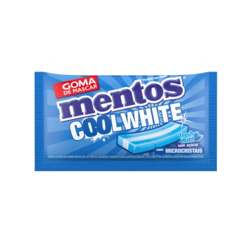 MENTOS COOL WHITE PEPPERMINT 5P 15X8.5G