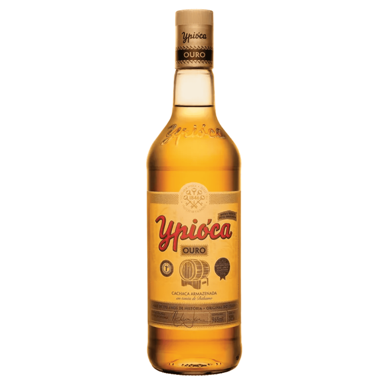 CACHAÇA YPIOCA BRASILIZAR CG OURO 965ML
